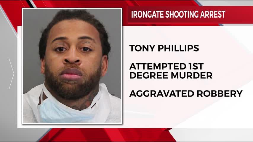 Suspect arrested in Irongate Drive shooting