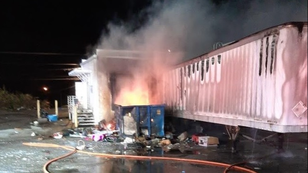 Thanks to quick thinking witnesses, dumpster fire at Goodwill on Highway 58 contained