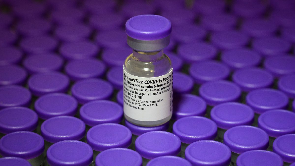 The Pfizer’s COVID-19 vaccine is expected to start arriving at hospitals this week
