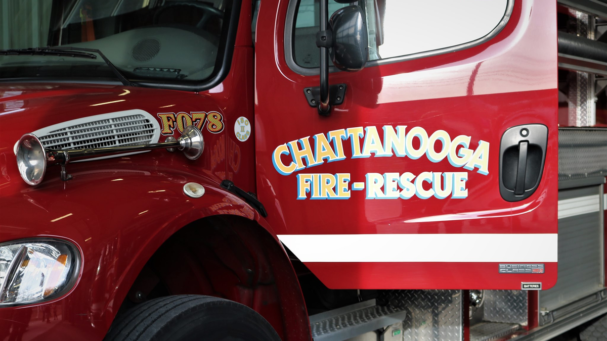The Chattanooga Fire Department says a local family is safe after escaping from their burning home