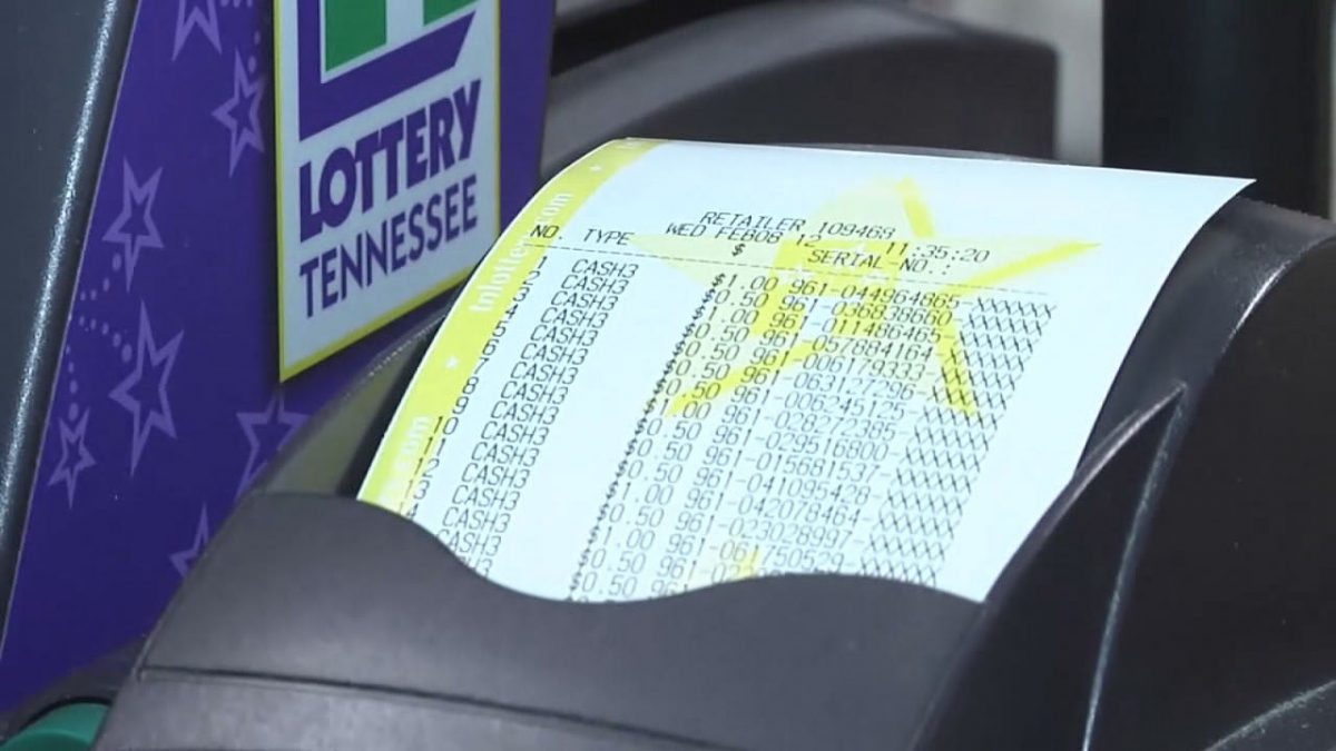 A Tennessee man was able to retrieve his million dollar winning lottery ticket after losing it in the parking lot of an auto parts store