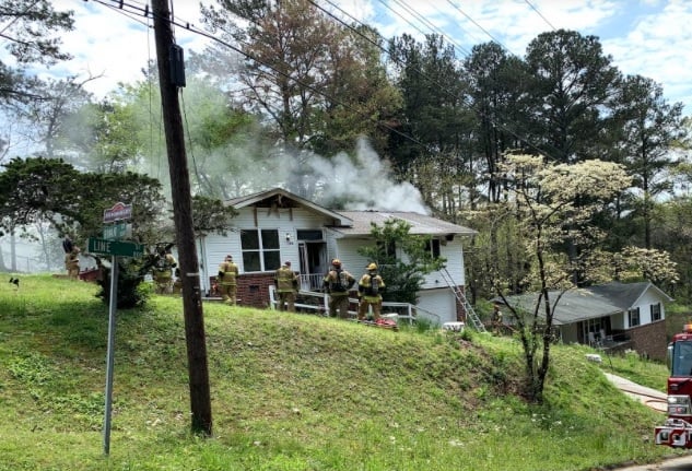 Crews responding to a Chattanooga house fire were unable to save a family pet they found in the home