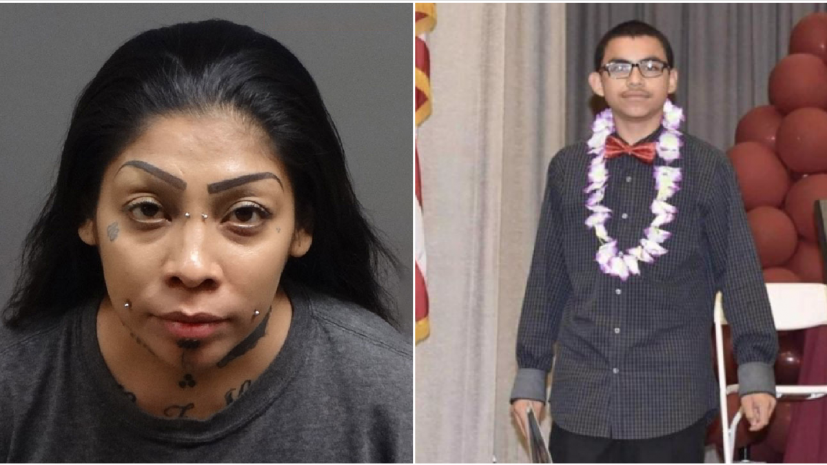 A California woman is accused of beating her teen stepson to death, abuse that the boy’s father allegedly ignored