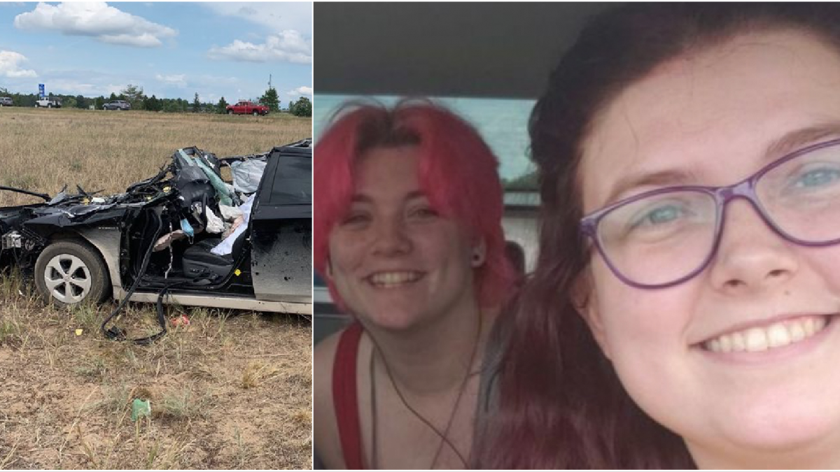 Dad watches crash that kills two daughters on Father’s Day