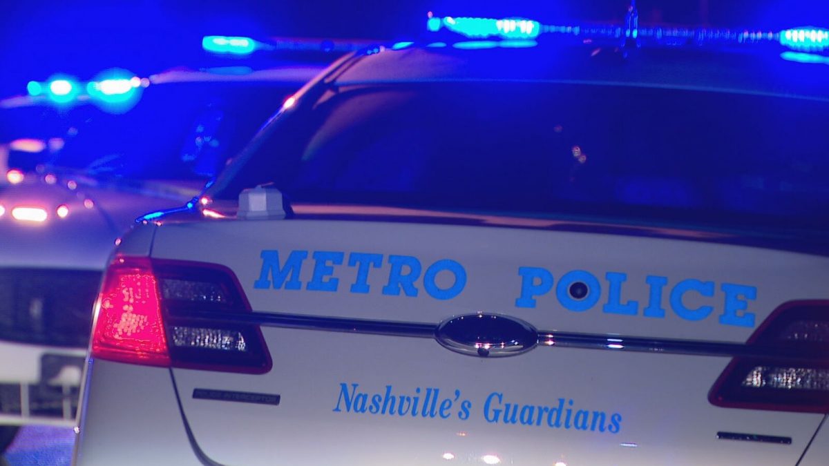Metro Nashville Police Department officer was injured in a crash Friday