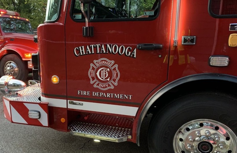 A woman suffers severe burns after a house fire early Monday morning