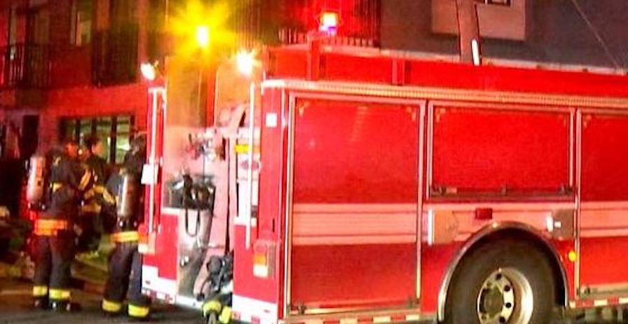 Crews respond to Wednesday evening structure fire in the Bellevue neighborhood