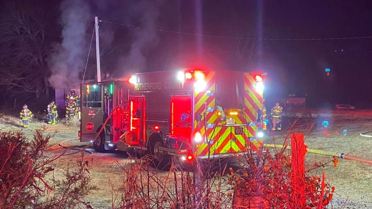 Monday night fire damages Alsup Mill Road house