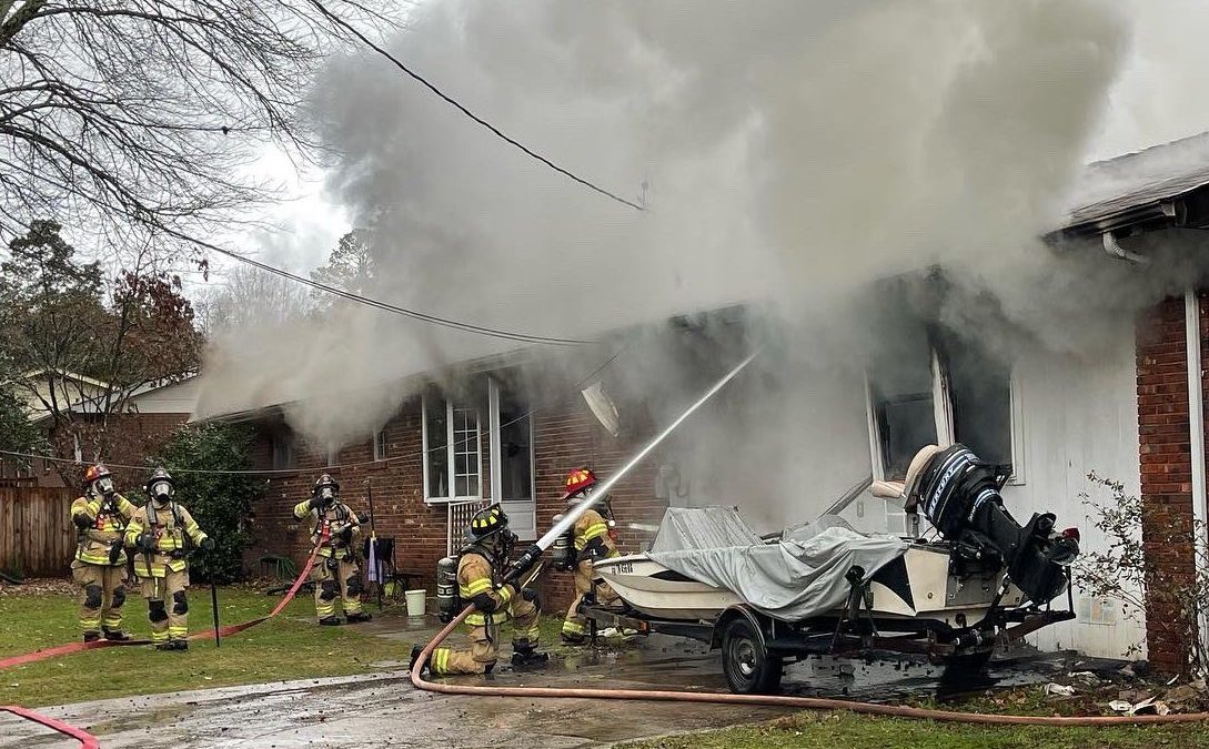 Saturday afternoon fire damages Mary Dupre Drive house