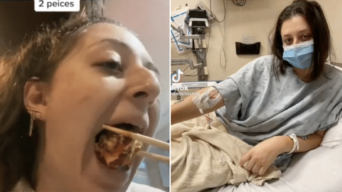 Woman forced herself to eat as much sushi as she could in one sitting at an all-you-can-eat restaurant, ended up in the hospital