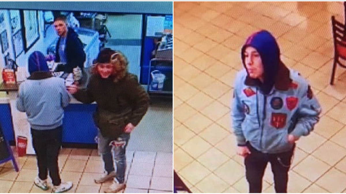 Authorities are asking for the public’s help to find two suspects who allegedly stole from a restaurant’s tip jar