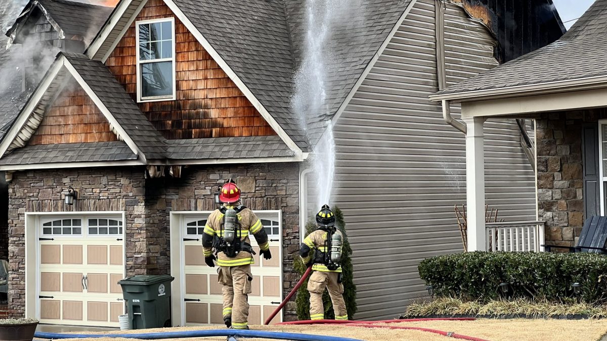 Chattanooga Fire Department responded to a house fire on Kenton Ridge Circle