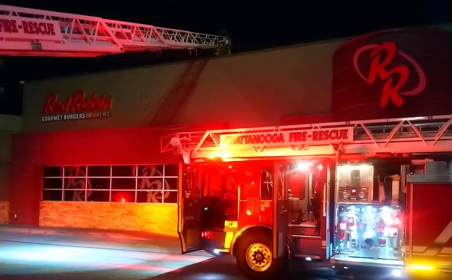 Chattanooga Fire Department responded to a commercial fire on Hamilton Place Boulevard