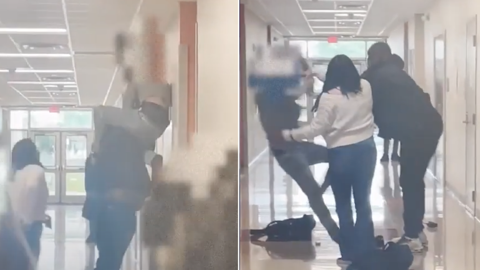 Campus monitor grabbed a high school student by the shirt and neck and lifted him up to the ceiling before slamming him on the ground after he heard him saying the N-word to a classmate