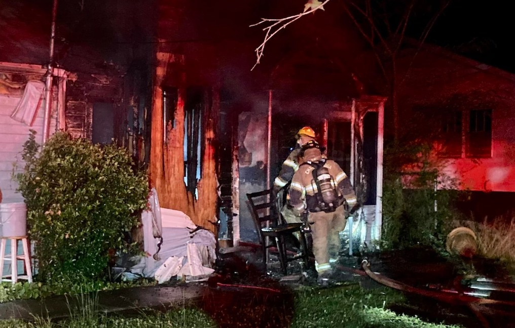 Chattanooga Fire Department responded to house fire late Sunday night on Glendale Drive