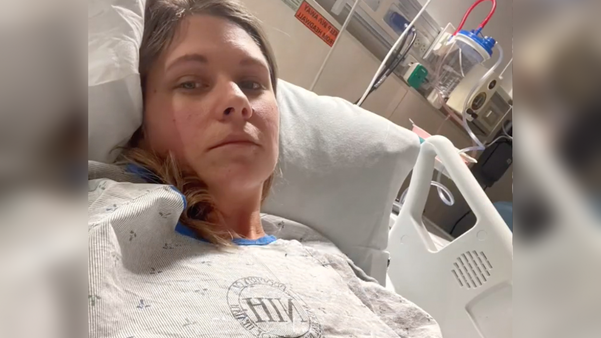 Woman says she went to 8 different doctors, did all kinds of tests and everybody just kept telling her she had anxiety until she was diagnosed with “exceedingly rare” type of cancer