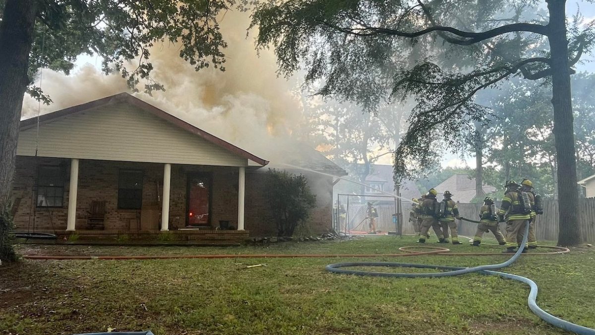 Chattanooga Fire Department responded to a house fire on Givens Road, no injuries reported