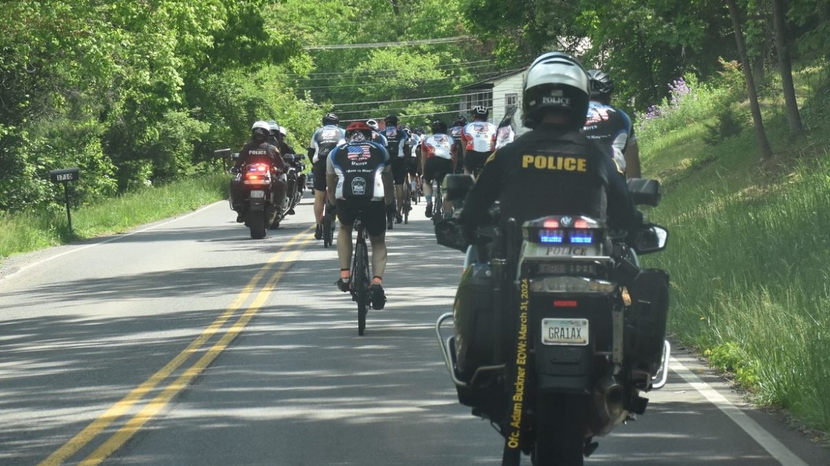 Chattanooga Police Department completes Day 2 of law enforcement united ride, completing 110 miles through welcoming communities
