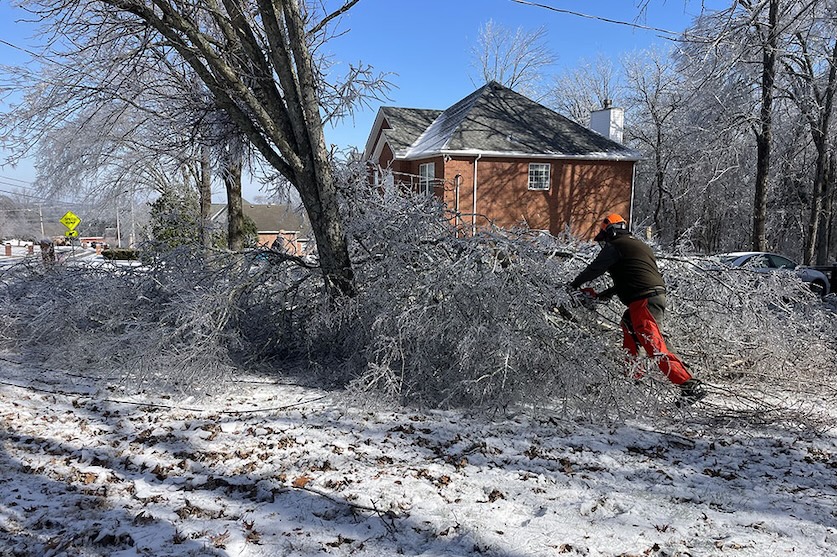 TWRA staff assist communities and maintain critical infrastructure during Winter Storm Fern