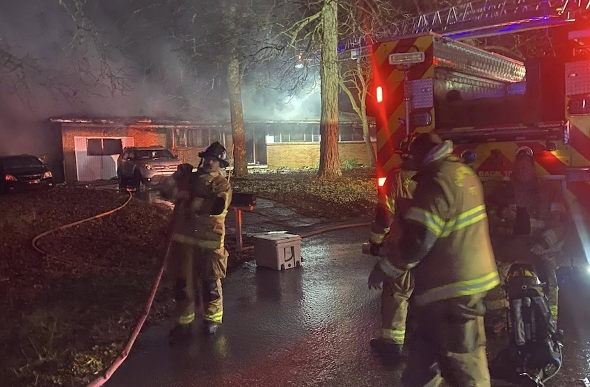 Hixson couple hospitalized after early morning house fire on Sarasota Drive