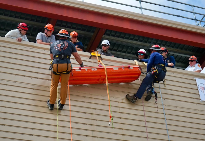 Chattanooga firefighters host rope rescue workshop with regional crews to strengthen emergency response skills